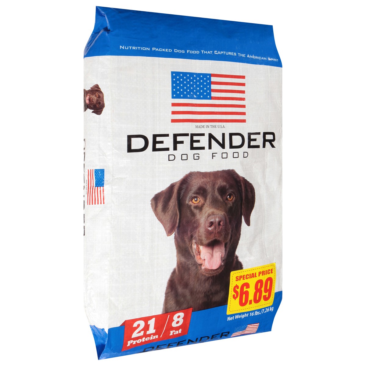 slide 6 of 11, Defender Turkey & Cheese, 16 lb