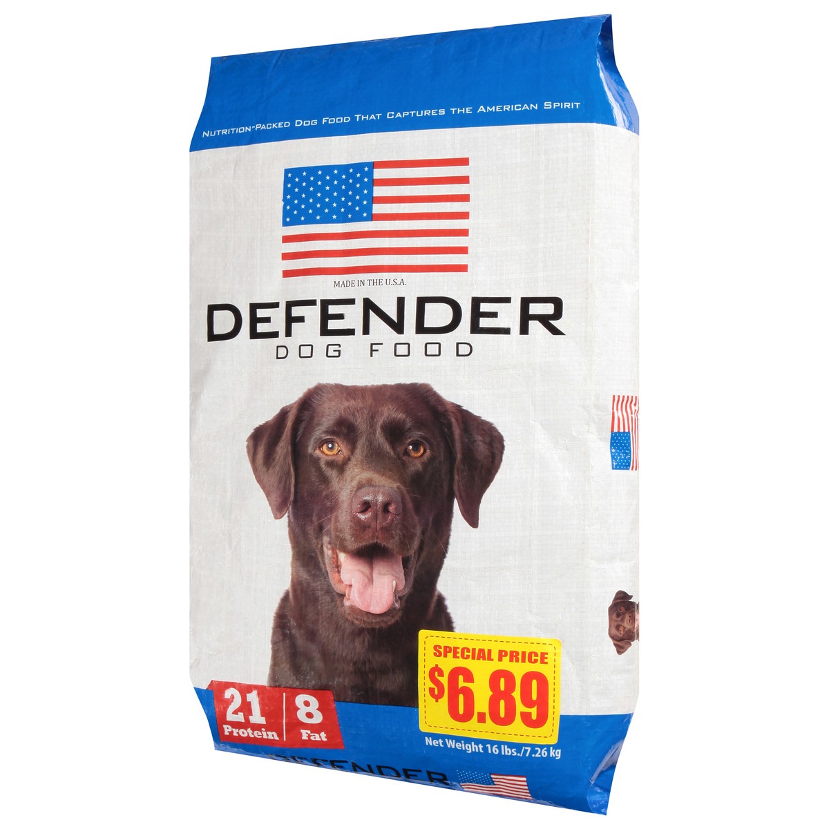 slide 5 of 11, Defender Turkey & Cheese, 16 lb