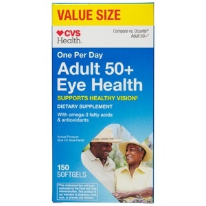 slide 1 of 1, CVS Health One Per Day Adult 50+ Eye Health, 100 ct