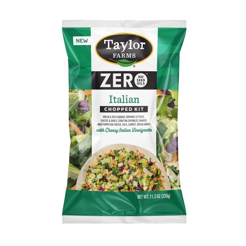 slide 1 of 5, Taylor Farms ZERO Itallian Chopped Salad Kit - 11.3oz, 11.3 oz