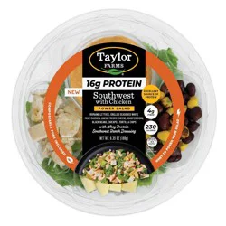 Taylor Farms Protein Plus Southwest Salad Bowl - 6.35oz