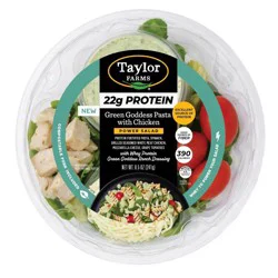 Taylor Farms Protein Plus Green Goddess Pasta Salad Bowl - 8.5oz