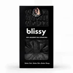 Blissy 6pk Scrunchie Black