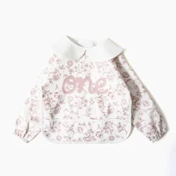 Picolette by Olivia Culpo Birthday Long Sleeve Bib - Girl