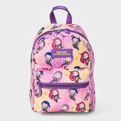 KPop Demon Hunters Mini Backpack - Pink/Purple