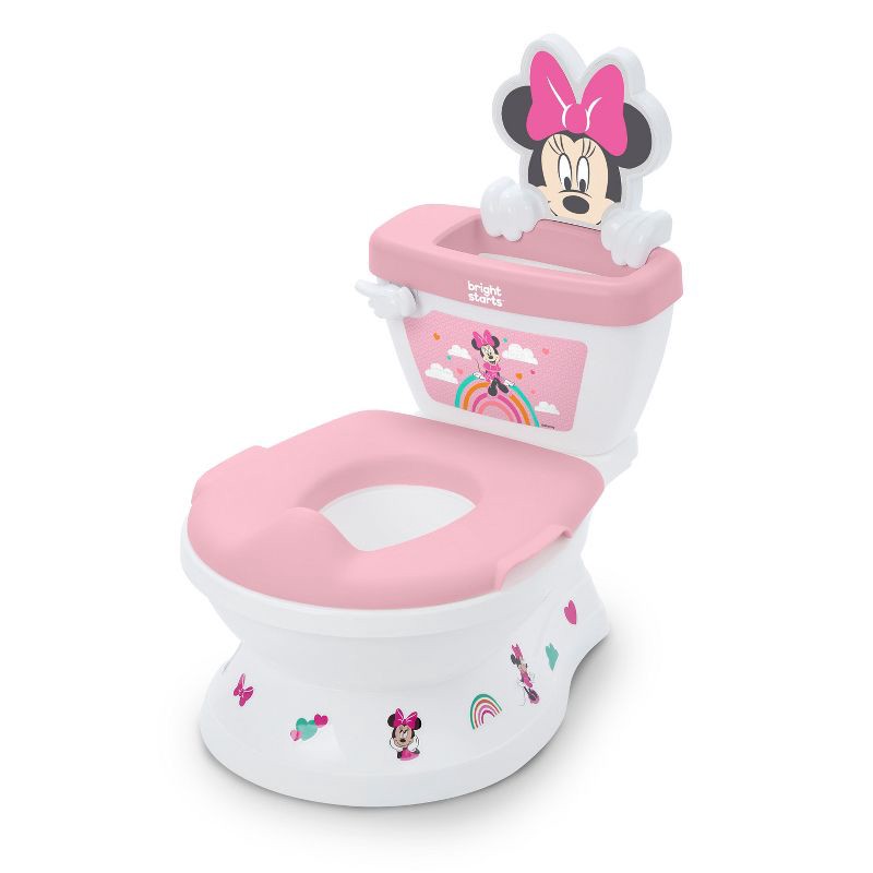 slide 1 of 10, Disney Baby Bright Starts My Size Potty Chair 2 in 1 System - Minnie Mouse, 1 ct