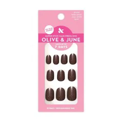 Olive & June Press-On Fake Nails Tabs - Goal Getter - 32ct
