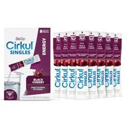 Cirkul Singles GoSip Black Cherry - 2.72 fl oz/8pk
