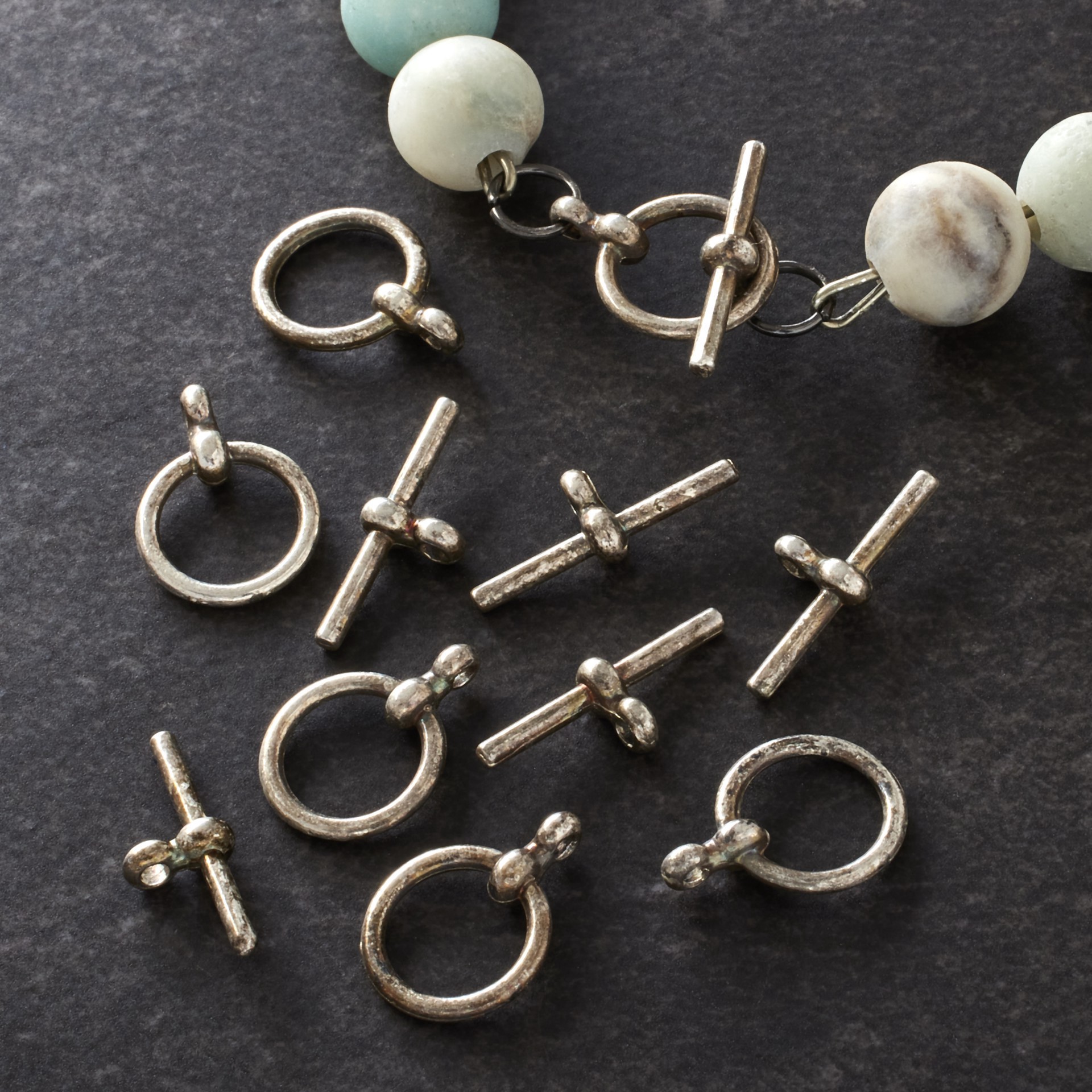 slide 2 of 2, 12mm Toggle Clasp Sets, 3ct. By Bead Landing, 12mm