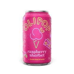 OLIPOP Raspberry Sherbet Drink - 12 fl oz