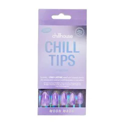 Chillhouse Chill Tips Press-On Nail Set - Design Studio - Moon Wash - 24ct