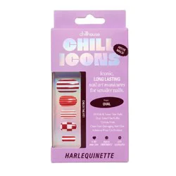 Chillhouse Chill Icons Press-On Nail Set - Harlequinette - 33ct