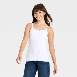 Girls' Lace Cami - art class™ White S