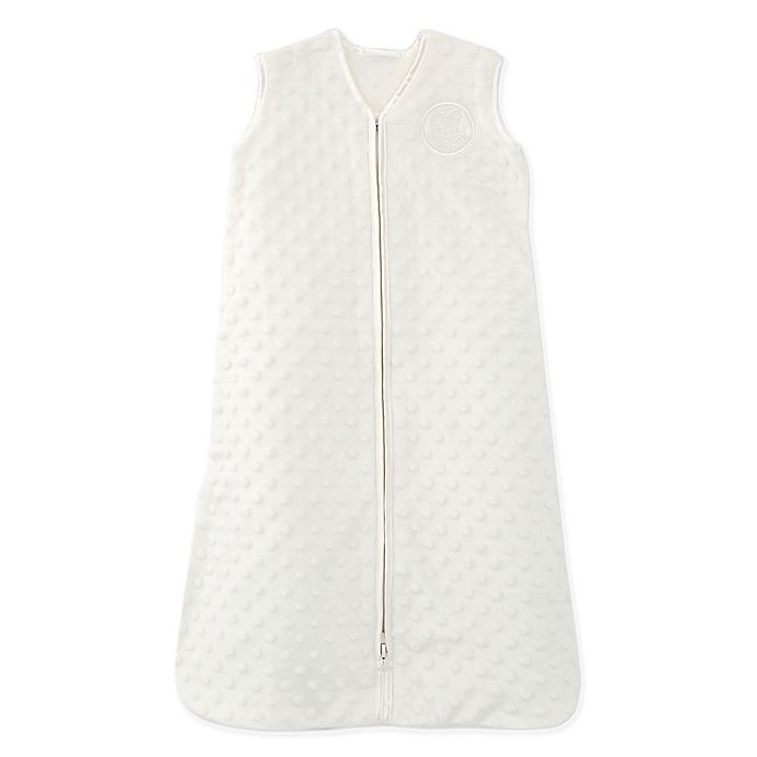 slide 1 of 6, HALO SleepSack Medium Velboa Dot Wearable Blanket - Ivory, 1 ct