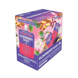 goodvibes juice co. Elderberry Daily Drinks - 10.2 fl oz/6pk