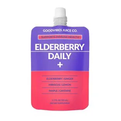 goodvibes juice co. Elderberry Daily Drink - 1.7 fl oz