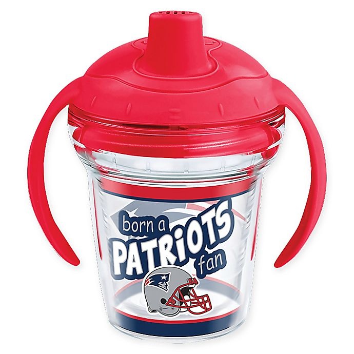 slide 1 of 1, Tervis NFL New England Patriots Born a Fan Sippy Cup with Lid, 6 oz