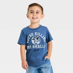 Disney Toddler Boys' Sandlot "You're Killing Me Smalls" Short Sleeve T-Shirt - Blue 12M