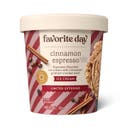 Cinnamon Espresso Ice Cream - 16 fl oz - Favorite Day™