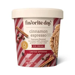 Cinnamon Espresso Ice Cream - 16 fl oz - Favorite Day™
