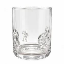 Madison Home 16 fl oz Icon Glass Halloween Dancing Skeleton