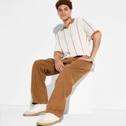 Men's Baggy Five Pocket Pants - Original Use™ Brown 36x30