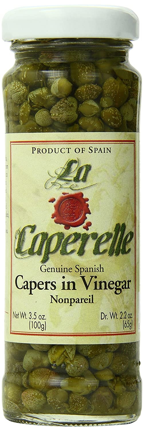 slide 1 of 1, La Caperelle Capers in Vinegar, 3.5 oz