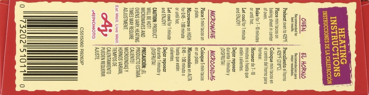 slide 12 of 14, José Olé Jose Ole Beef & Cheese Mini Taco, 9.6 oz