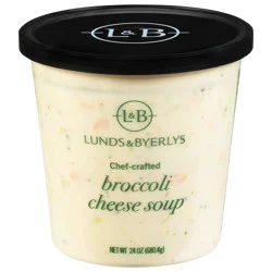 Lunds & Byerlys Broccoli Cheese Soup 24 oz
