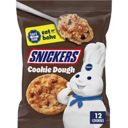 Pillsbury Snickers Chocolate Chip Cookies - 14oz/12ct