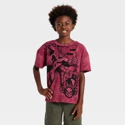Boys' Spider-Man Short Sleeve Oversized Graphic T-Shirt - Red M
