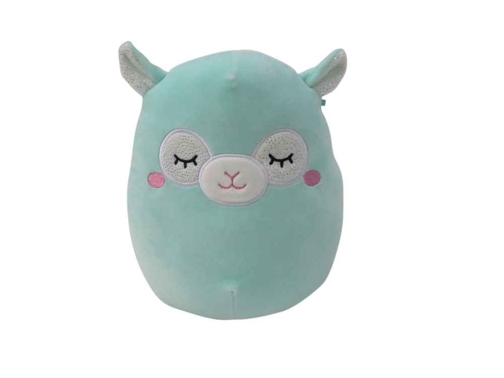 slide 1 of 1, Squishmallows Sleeping Llama Plush - Green, 8 in