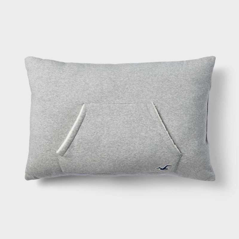 slide 1 of 4, 20"x30" Oversized Study Buddy Pillow Heather Gray - The Hollister Collection at Target, 1 ct
