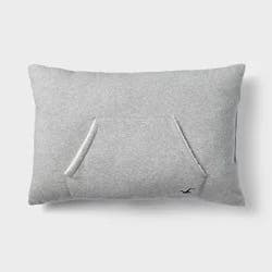 20"x30" Oversized Study Buddy Pillow Heather Gray - The Hollister Collection at Target