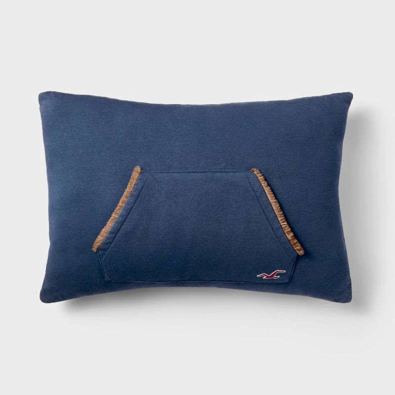 slide 1 of 4, 20"x30" Oversized Study Buddy Pillow Navy Blue - The Hollister Collection at Target, 1 ct