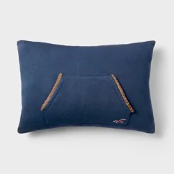 20"x30" Oversized Study Buddy Pillow Navy Blue - The Hollister Collection at Target