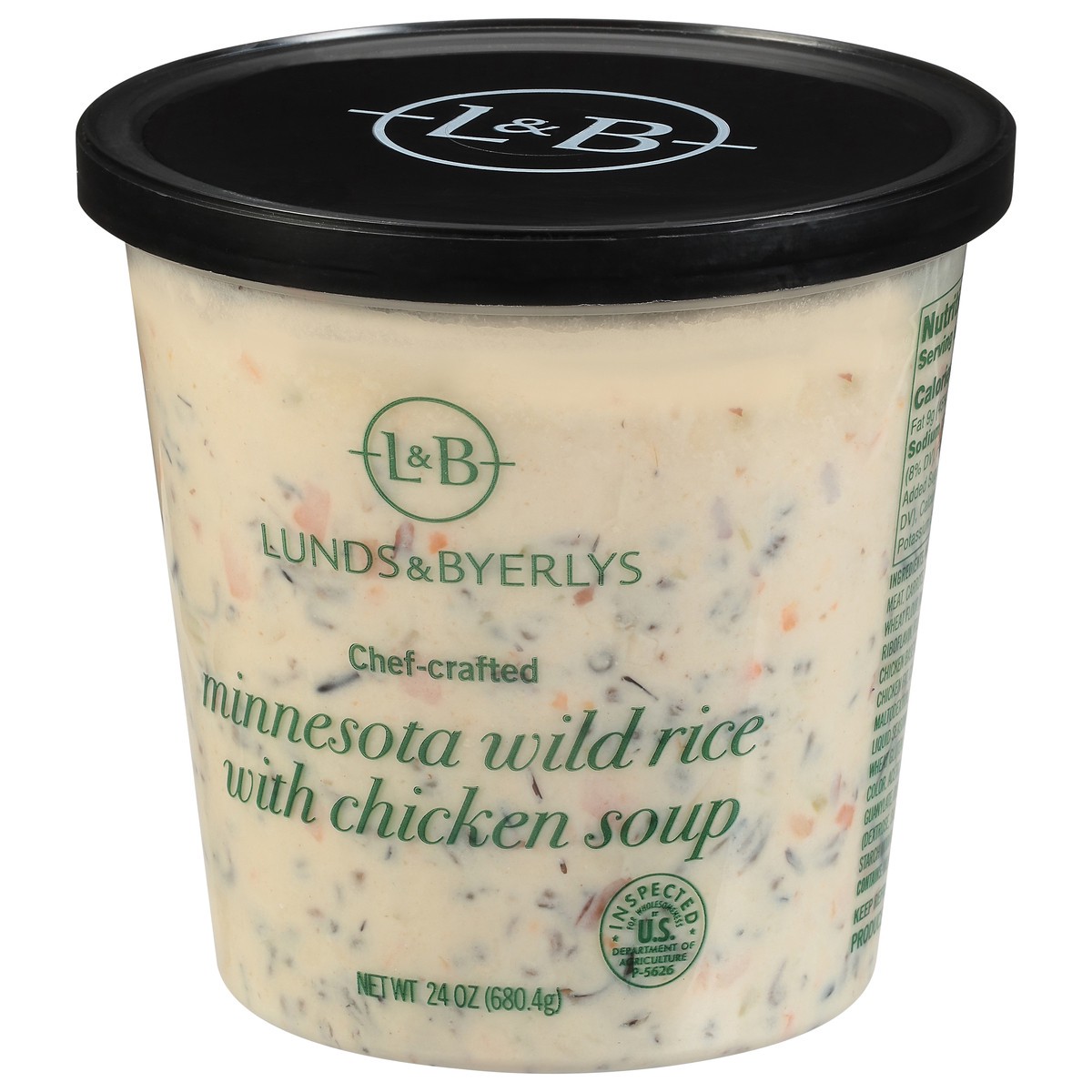 slide 3 of 4, Lunds & Byerlys Minnesota Wild Rice with Chicken Soup 24 oz, 24 oz