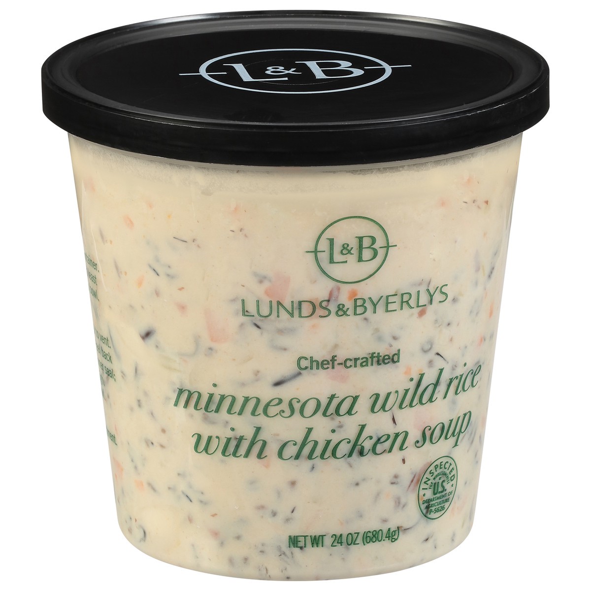 slide 2 of 4, Lunds & Byerlys Minnesota Wild Rice with Chicken Soup 24 oz, 24 oz
