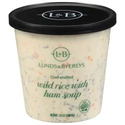 Lunds & Byerlys Wild Rice with Ham Soup 24 oz