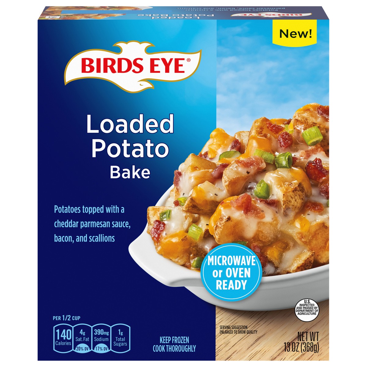 slide 1 of 5, Birds Eye Bake Loaded Potato 13 oz, 13 oz