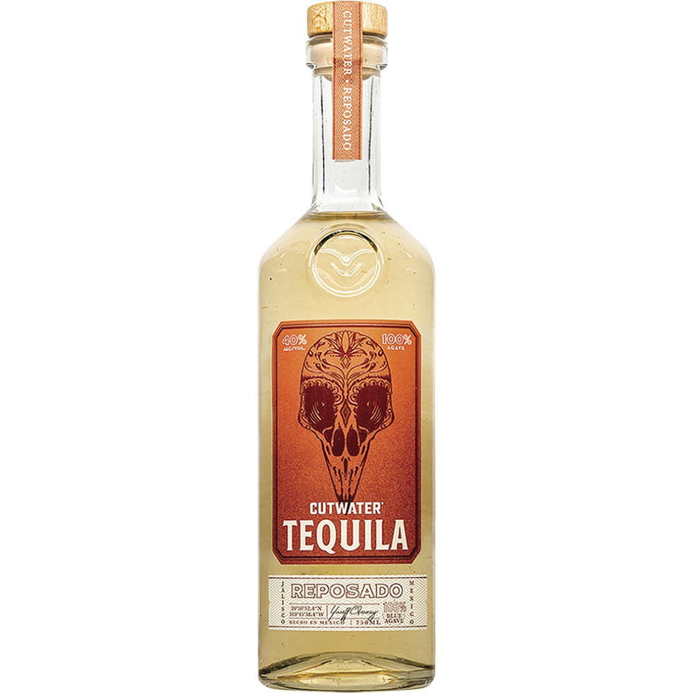 slide 1 of 1, Cutwater Spirits Cutwater Tequila Reposado, 750 ml