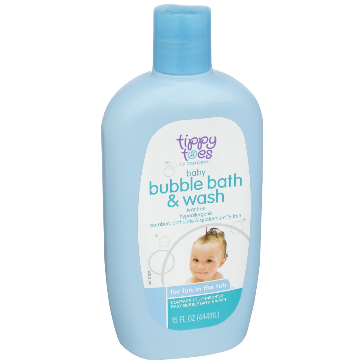 slide 2 of 11, Tippy Toes Baby Bubble Bath & Wash For Fun In The Tub, 15 fl oz