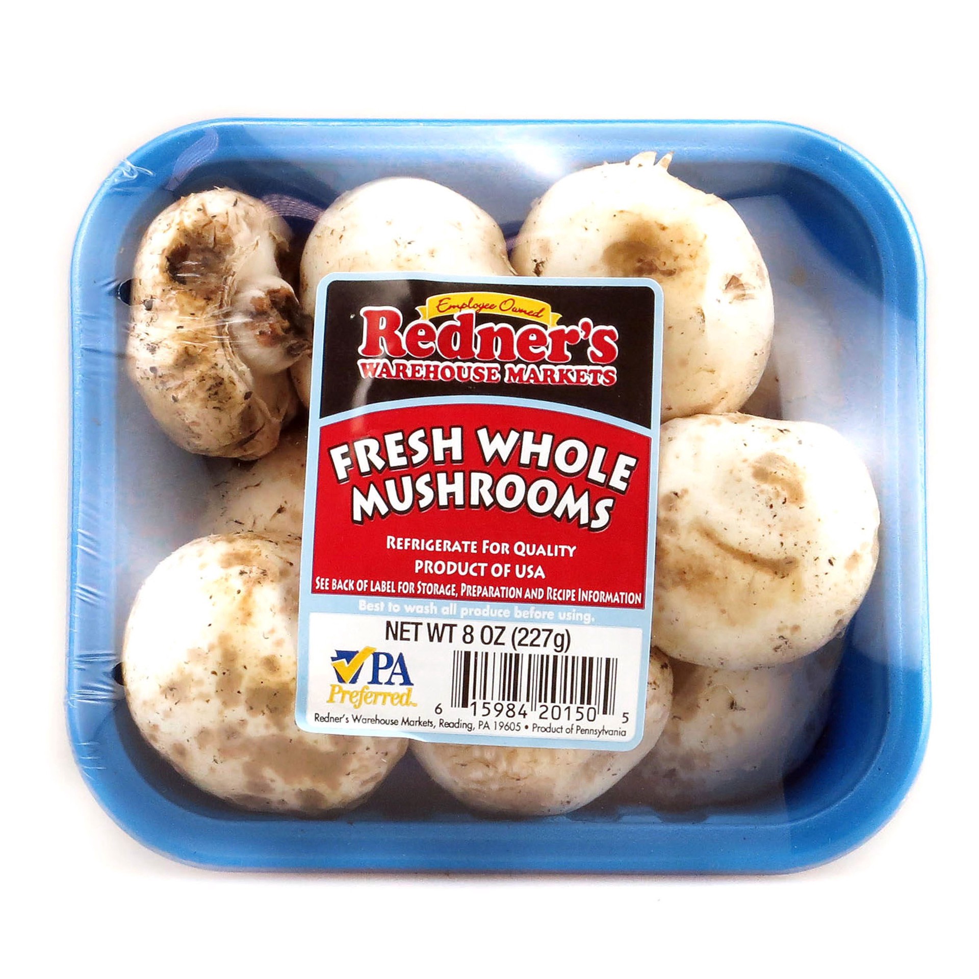 slide 1 of 1, Mushrooms, 8 oz