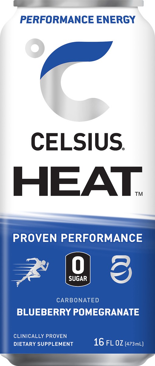 slide 1 of 6, Celsius Blueberry Pomeg Pre Workout Drink, 16 fl oz