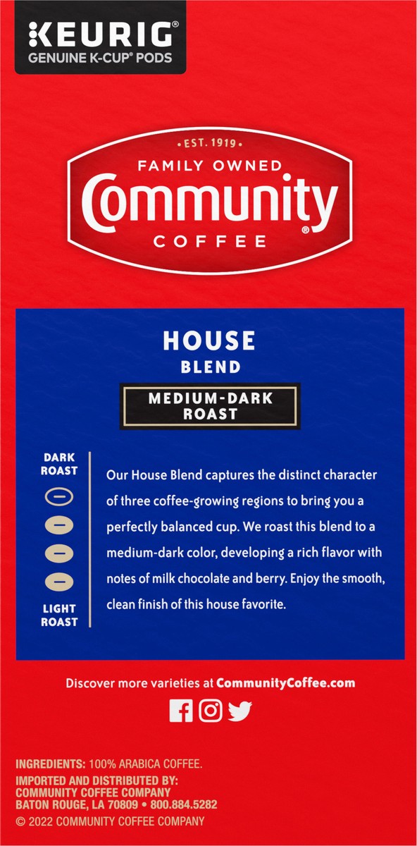 slide 10 of 10, Community Coffee House Blend, 32 ct