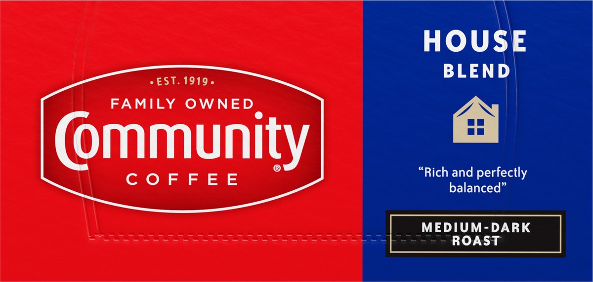 slide 9 of 10, Community Coffee House Blend, 32 ct