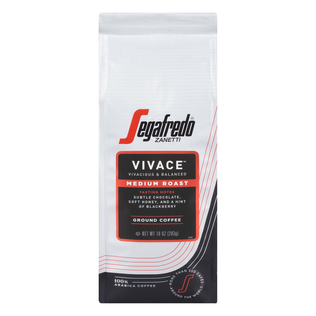 slide 4 of 13, Segafredo Zanetti Vivace Medium Roast Ground Coffee - 10 oz, 10 oz