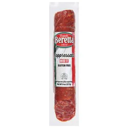 Fratelli Beretta Gluten Free Hot Soppressata 8 oz