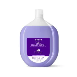 Method Gel Hand Soap, Refill, French Lavender, 34 oz