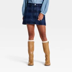 Women's Plaid Chore Mini Skirt - Universal Thread™ Plaid 2